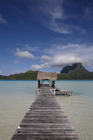 15_025912  ©ThMartinez Sea&Co.  BORA BORA - ILES SOUS LE VENT. POLYNESIE FRANCAISE .  6 Février 2015. . Bora Bora depuis Eden Beach Bora Bora..