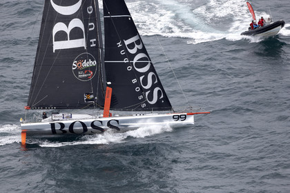 VENDEE GLOBE 2012 13 , Start 10 Nov 2012.