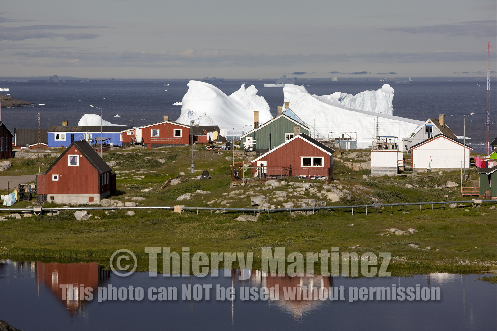 Schooner LA LOUISE sailing on west coast of Greenland.