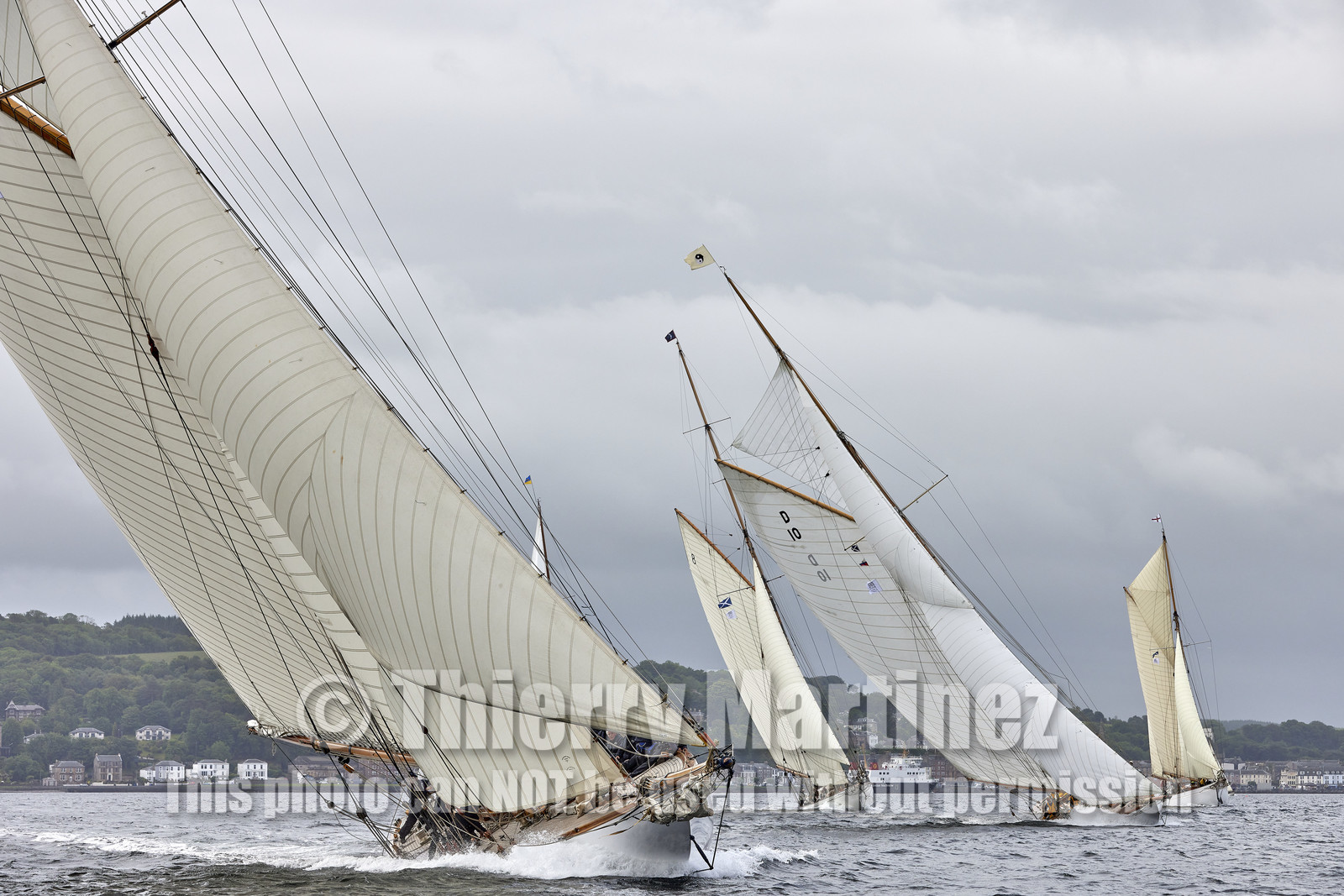 22_17006   © Thierry Martinez.FAIRLIE,SCOTLAND - UK 13th June 20222022 RICHARD MILLE FIFE REGATTA.Day 3;