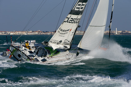 2012 13 VENDEE GLOBE ; Alessandro di Benedetto (FRA ITA) TEAM PLASTIQUE