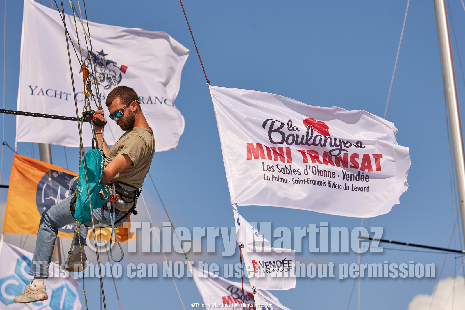 23_21018   © Thierry Martinez. LES SABLES D'OLONNE, 85 - FRANCE 22 septembre 2023.MINI TRANSAT 2023. Départ le 24 septembre.Les Sables d’Olonne (FRA)    Santa Cruz de la Palma ( Canaries)    St François ( Guadeloupe): 4050 NM.