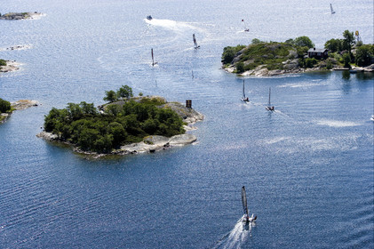 ©ThMartinez. NAGU, Finland, 28 JUNE 2006..Archipelago Raid 2006 (26-30 June 2006) Day 3-  .