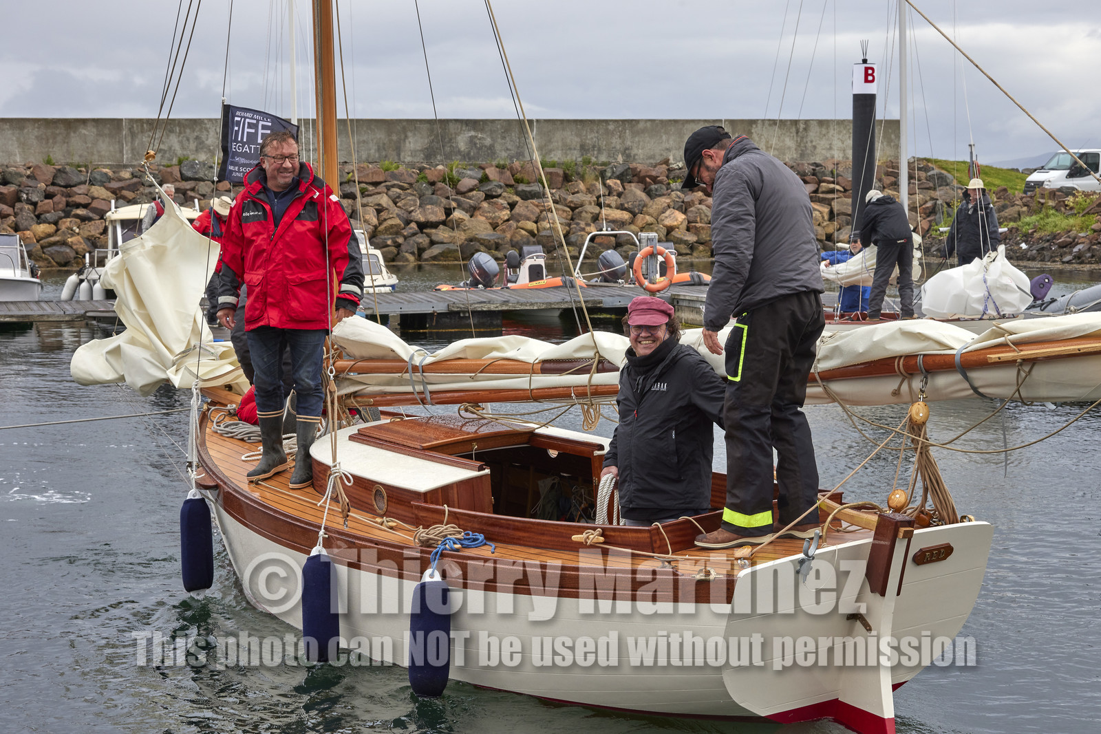 22_17006   © Thierry Martinez.FAIRLIE,SCOTLAND - UK 12th June 20222022 RICHARD MILLE FIFE REGATTA.Day 2 : LARGS to ROTHESAY