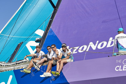team AkzoNobel  in Volvo Ocean Race 2017-18.
