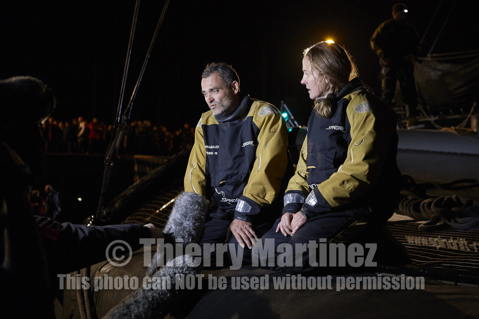 MAXI  SPINDRIFT 2 Jules Verne trophy  2015 2016 attempt.