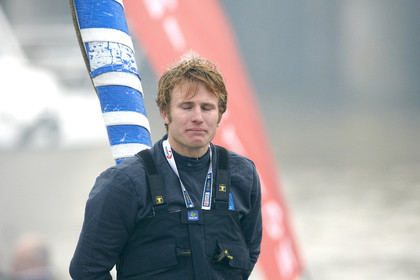 2012 13 VENDEE GLOBE. Winner arrival in Les sables d'Olonne (FRA