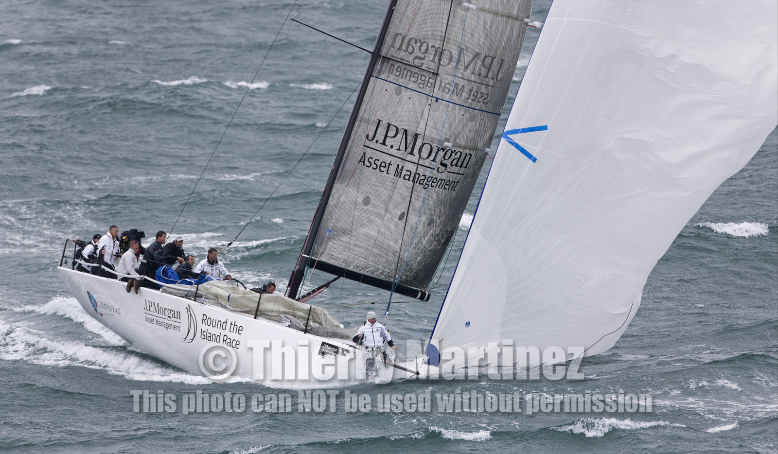 JP Morgan Asset Management Round The Island Race. 80th Anniversary race.