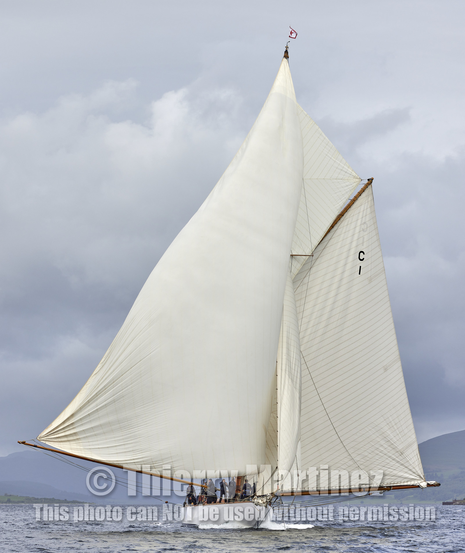 22_17006   © Thierry Martinez.FAIRLIE,SCOTLAND - UK 13th June 20222022 RICHARD MILLE FIFE REGATTA.Day 3;