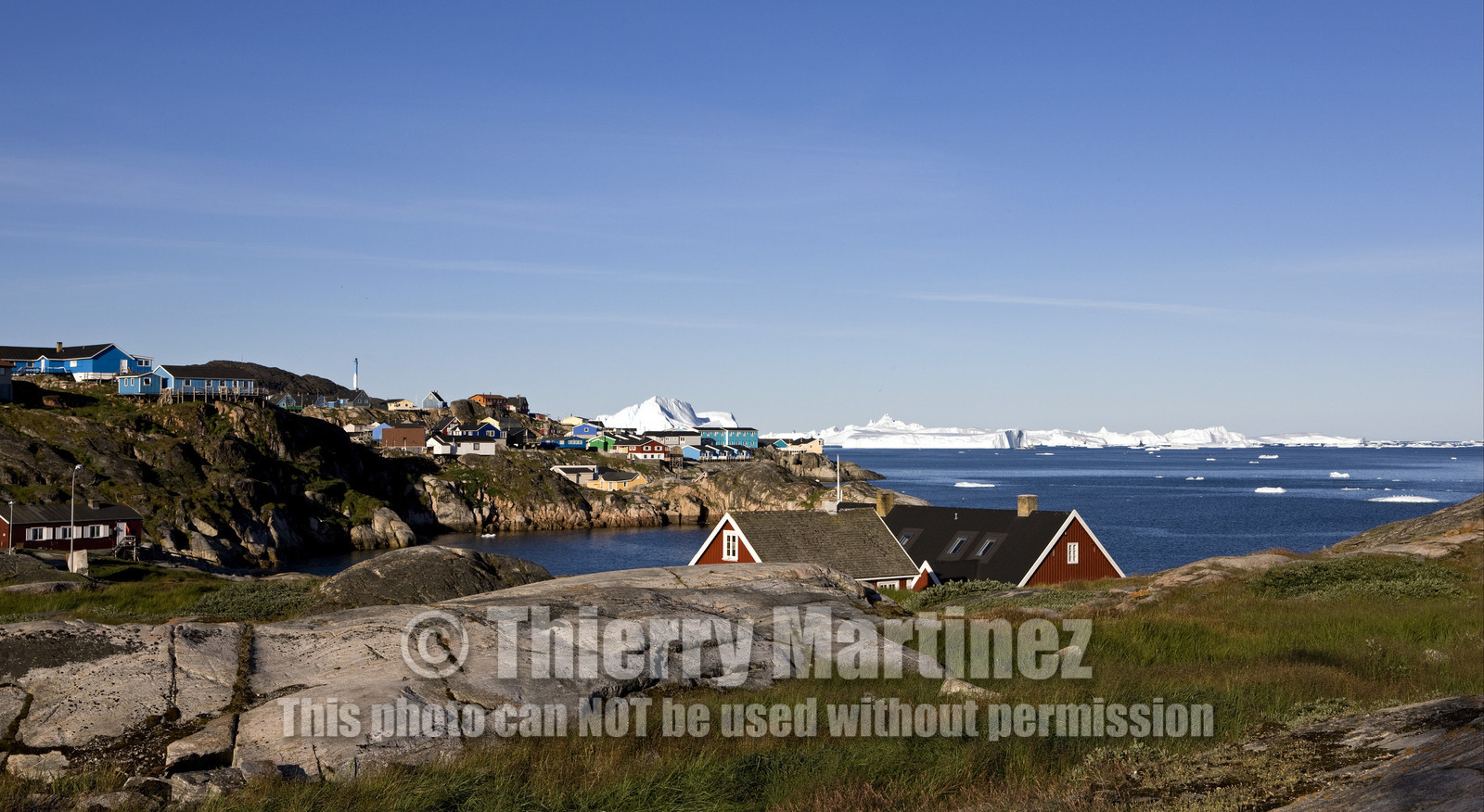 Schooner LA LOUISE sailing on west coast of Greenland.