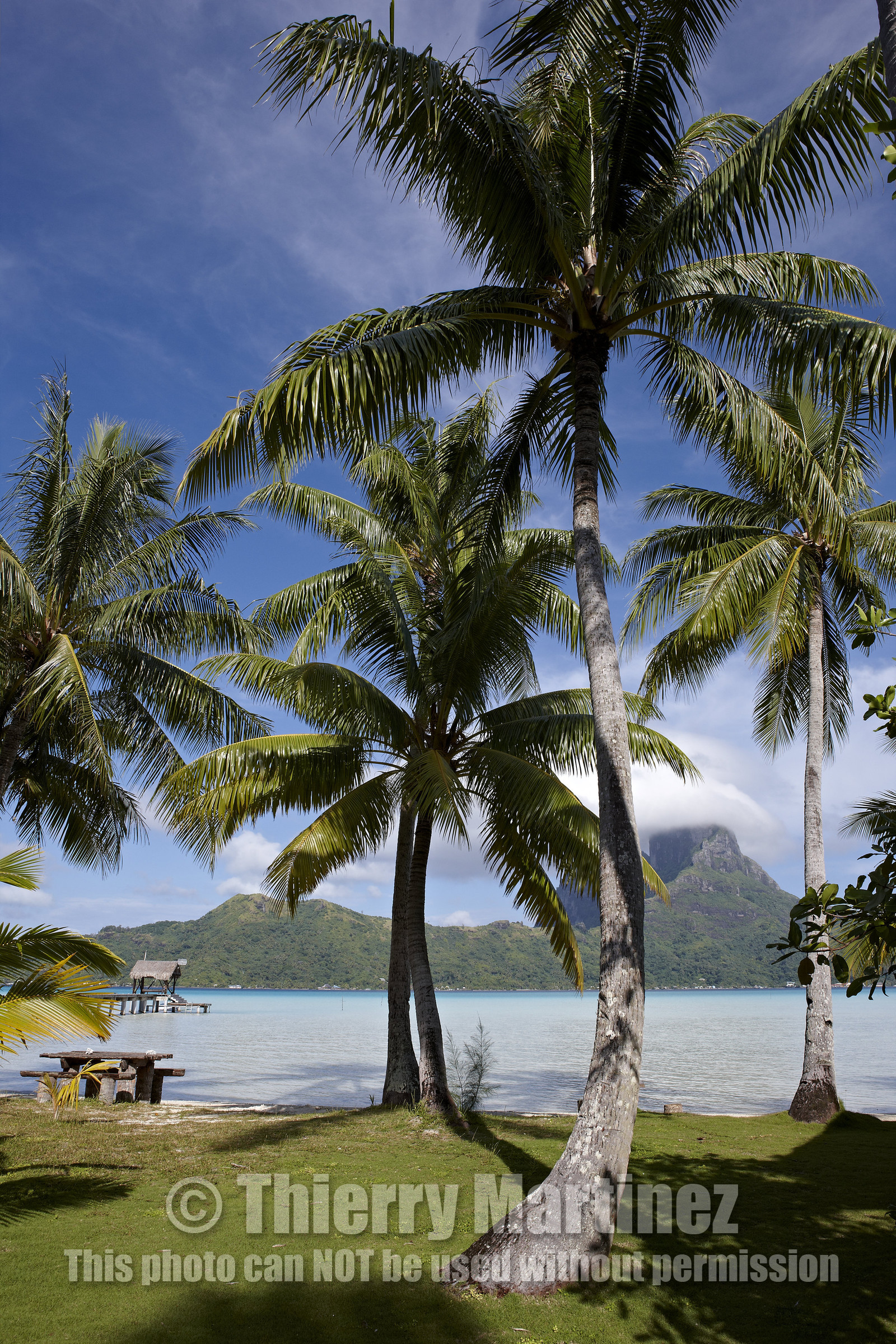 15_025932  ©ThMartinez Sea&Co.  BORA BORA - ILES SOUS LE VENT. POLYNESIE FRANCAISE .  6 Février 2015. . Bora Bora depuis Eden Beach Bora Bora..