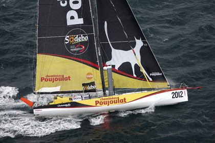 VENDEE GLOBE 2012 13 , Start  10 Nov 2012.