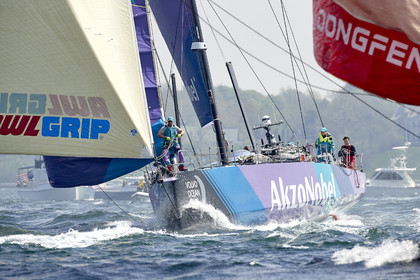 team AkzoNobel  in Volvo Ocean Race 2017-18.