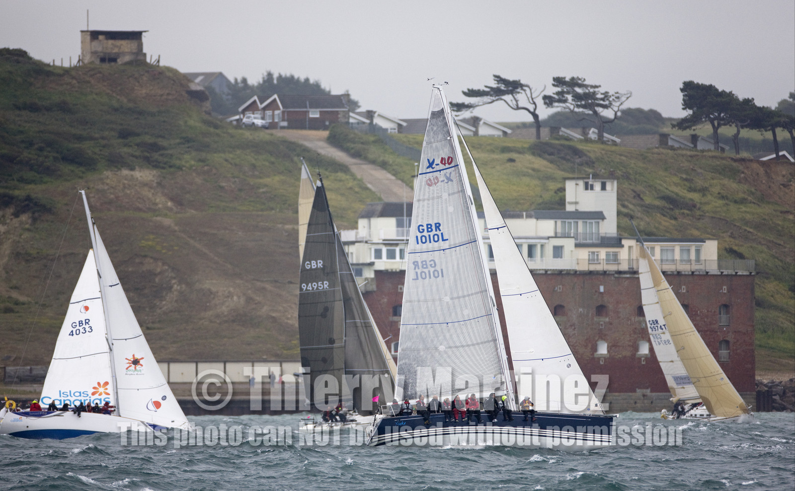 JP Morgan Asset Management Round The Island Race. 80th Anniversary race.