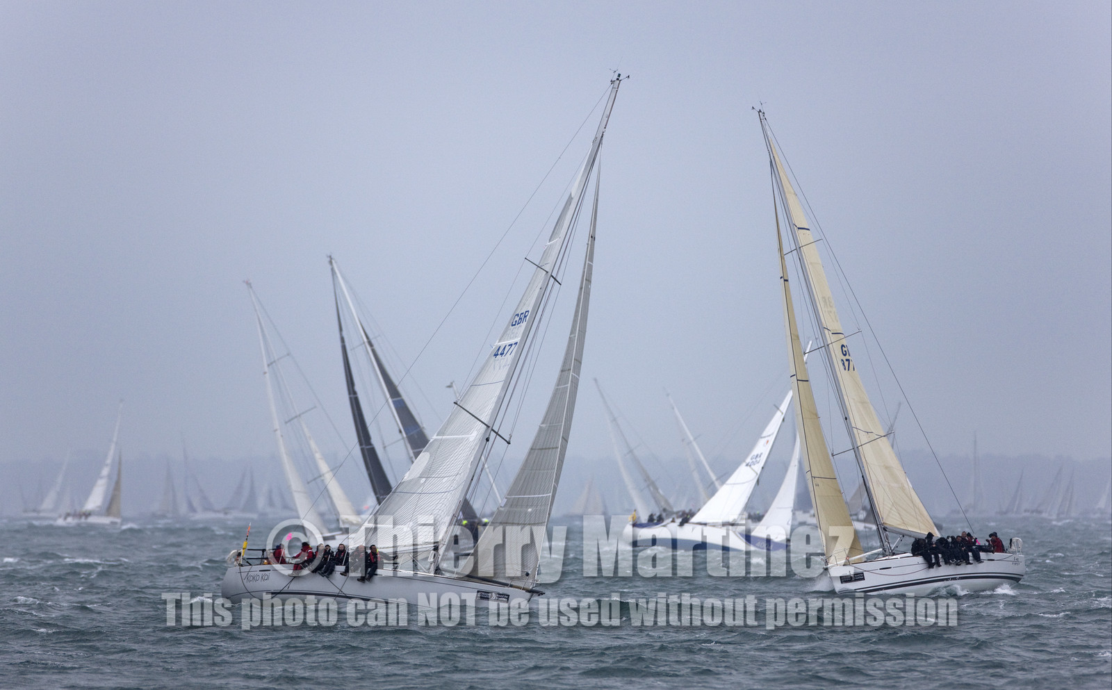 JP Morgan Asset Management Round The Island Race. 80th Anniversary race.