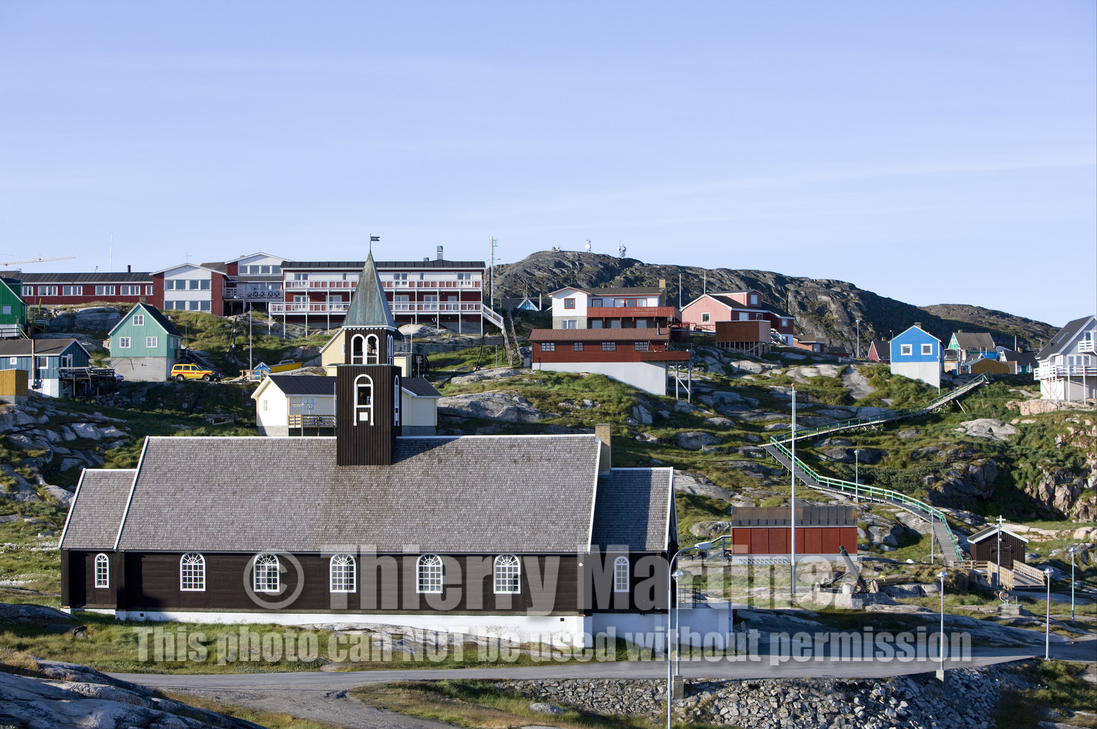 Schooner LA LOUISE sailing on west coast of Greenland.