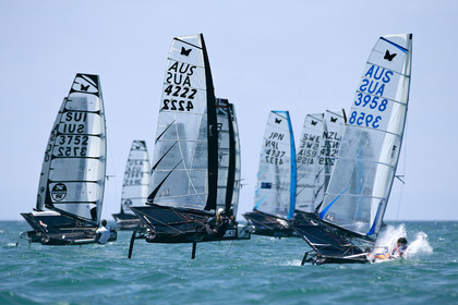 2015 McDougall + McConaghy Moth Worlds. Sorrento - VIC AUSTRALIA  . 6 16 January 2015. Organize by Sorrento Sailing Couta Boat Club.