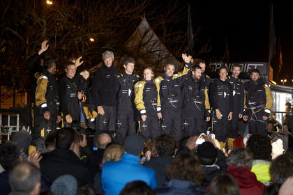 MAXI  SPINDRIFT 2 Jules Verne trophy  2015 2016 attempt.