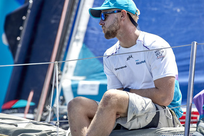 team AkzoNobel  in Volvo Ocean Race 2017-18.