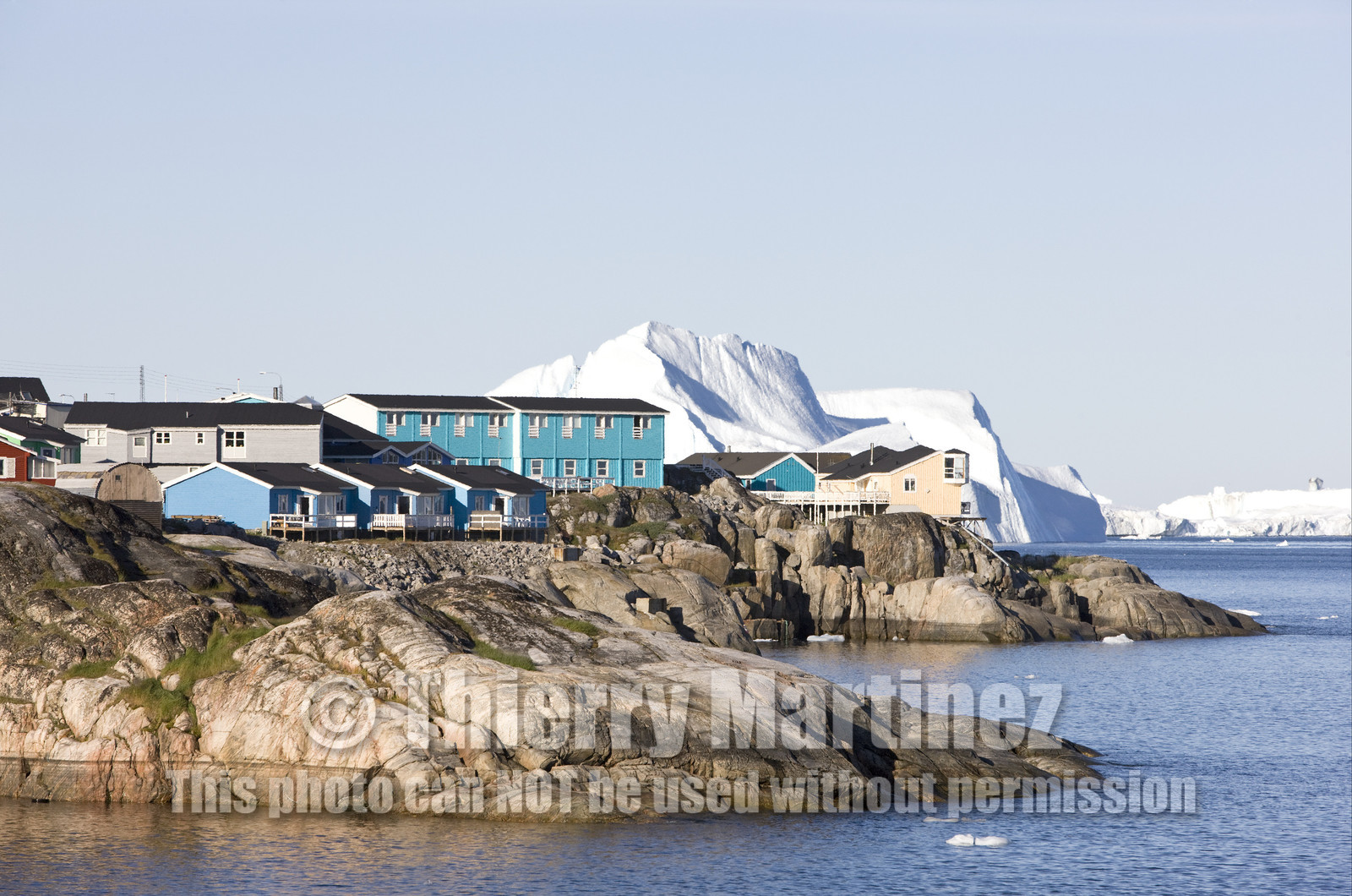 Schooner LA LOUISE sailing on west coast of Greenland.