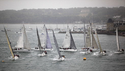 JP Morgan Asset Management Round The Island Race. 80th Anniversary race.