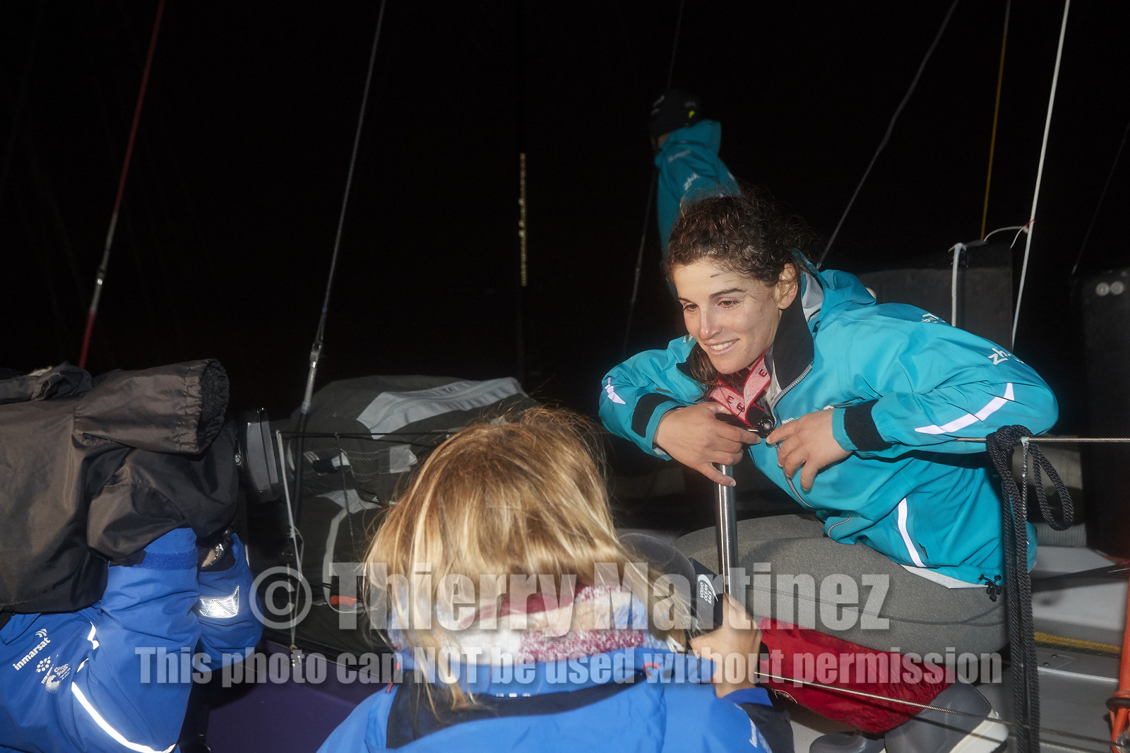 team AkzoNobel  in Volvo Ocean Race 2017-18.