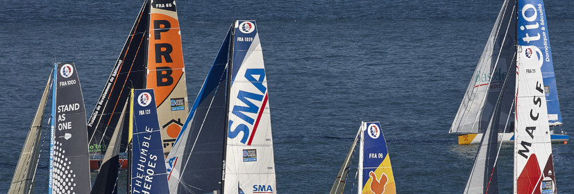 Départ Transat Jacques Vabre 2015.