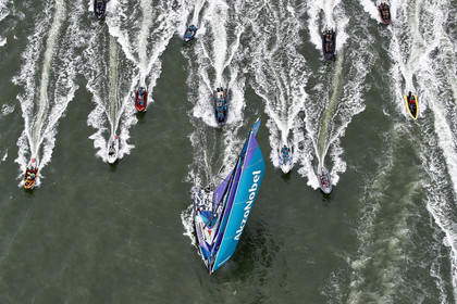 team AkzoNobel  in Volvo Ocean Race 2017-18.