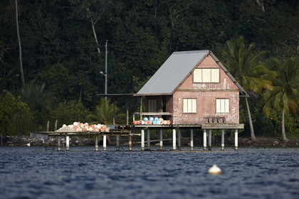 15_025274  ©ThMartinez Sea&Co.  RAIATEA - ILES SOUS LE VENT. POLYNESIE FRANCAISE .  2 Février 2015. ..FERME PERLIERE