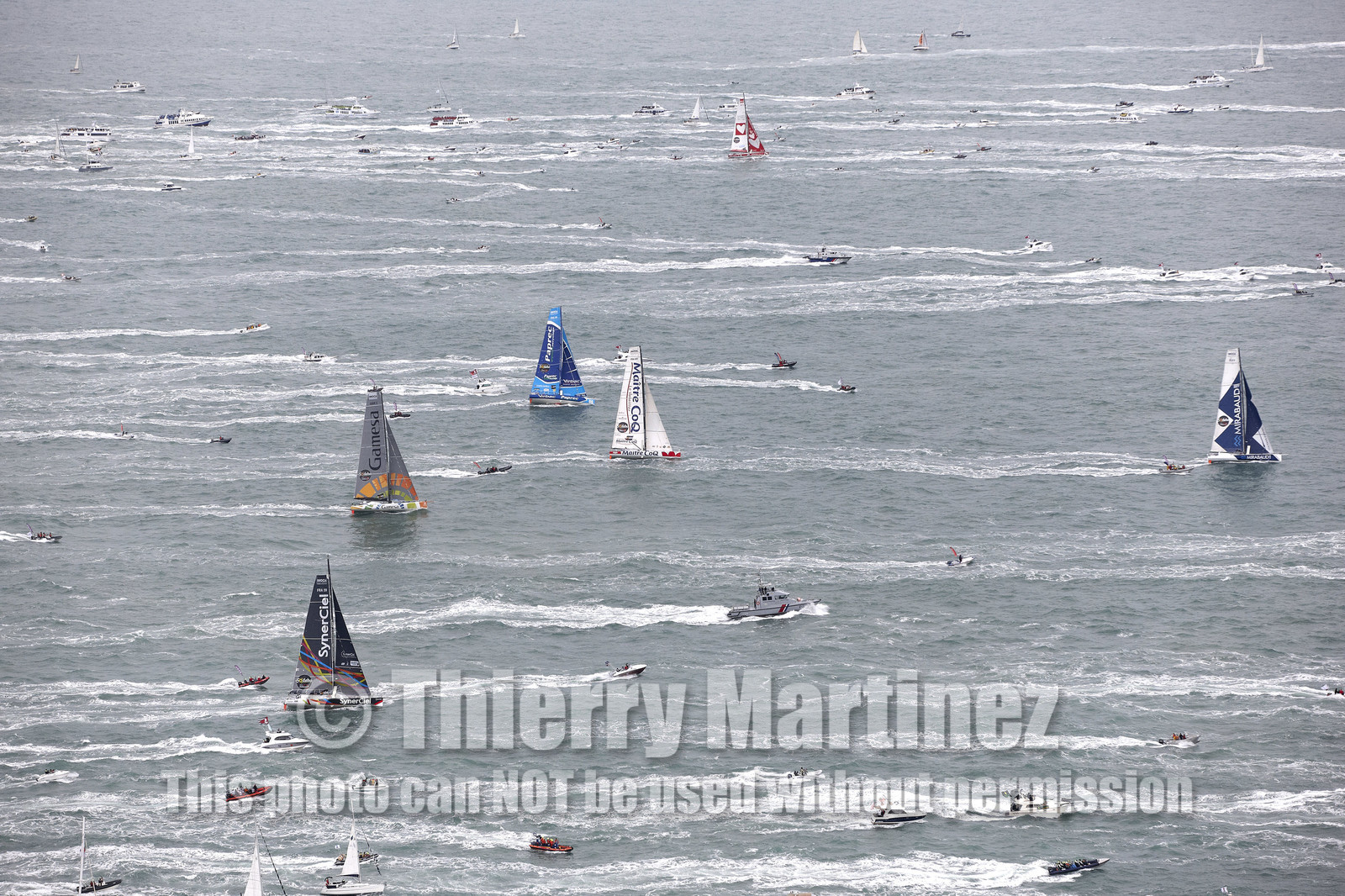 VENDEE GLOBE 2012 13 , Start 10 Nov 2012.