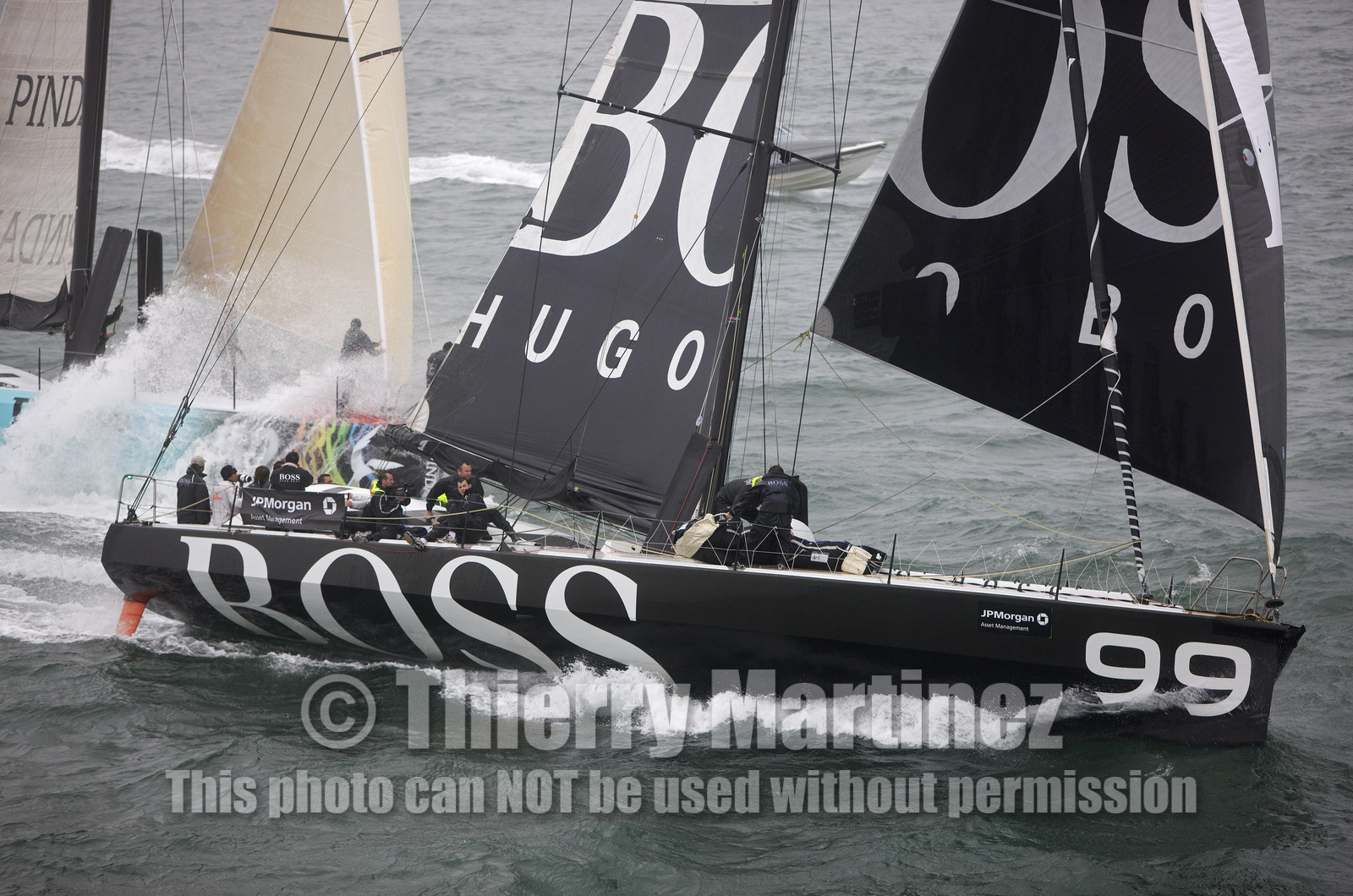 JP Morgan Asset Management Round The Island Race. 28 June 2008.