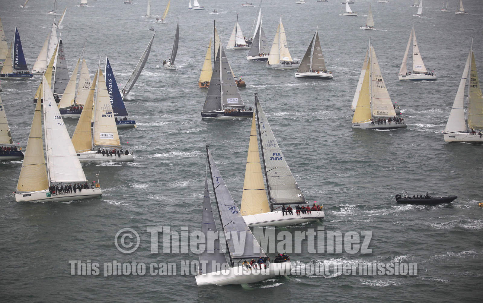 JP Morgan Asset Management Round The Island Race. 80th Anniversary race.