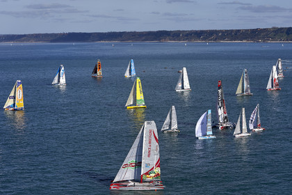 Départ Transat Jacques Vabre 2015.