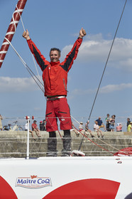 Arrival of NEW YORK-VENDEE (Les Sables d’Olonne) presented by Currency House & SpaceCode.