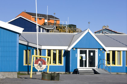 Schooner LA LOUISE sailing on west coast of Greenland.