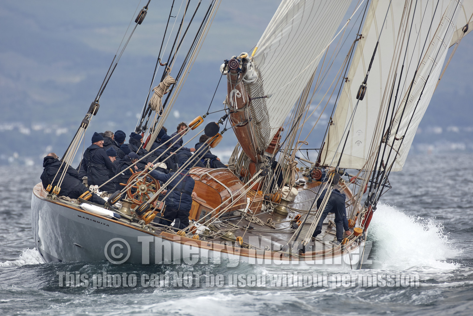 22_17006   © Thierry Martinez.FAIRLIE,SCOTLAND - UK 12th June 20222022 RICHARD MILLE FIFE REGATTA.Day 2 : LARGS to ROTHESAY