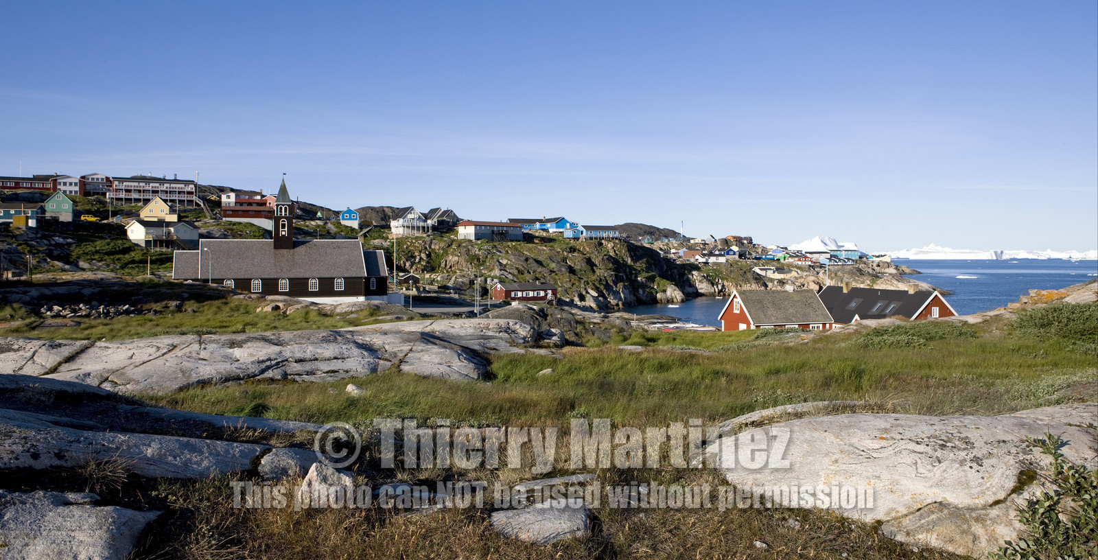 Schooner LA LOUISE sailing on west coast of Greenland.