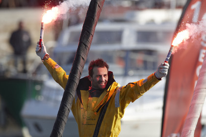 2012 13 VENDEE GLOBE ; Alessandro di Benedetto (FRA ITA) TEAM PLASTIQUE