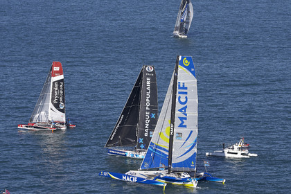 Départ Transat Jacques Vabre 2015.