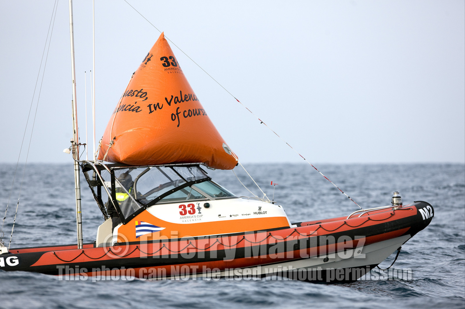 33rd  AMERICA'S CUP Valencia Spain, February 2010 - Defender:  ALINGHI (ALINGHI 5) vs Challenger : BMW Oracle Racing (USA 17)