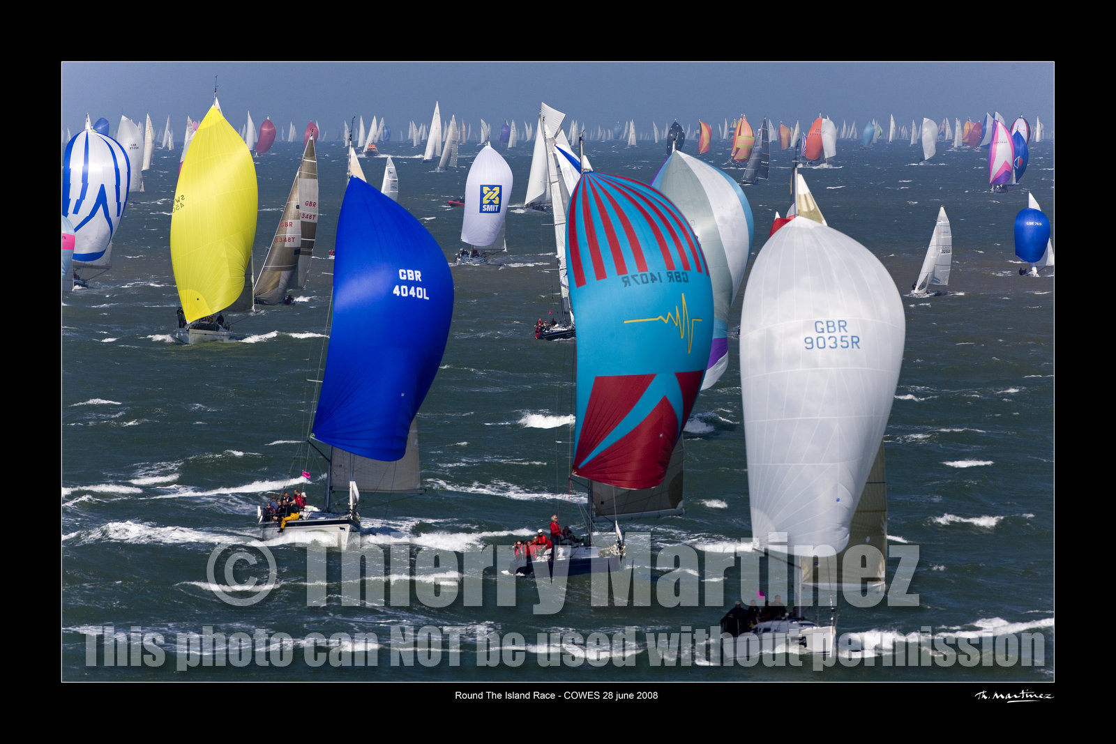 JP Morgan Asset Management Round The Island Race. 28 June 2008.