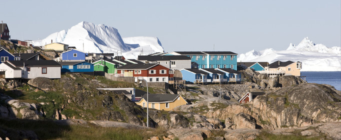 Schooner LA LOUISE sailing on west coast of Greenland.
