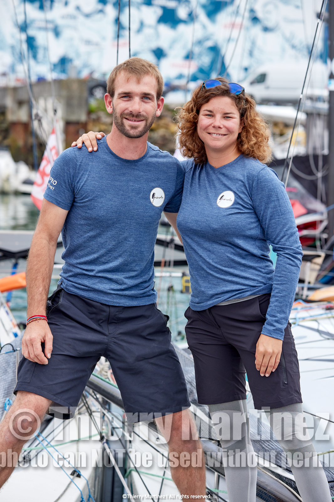 23_21709   © Thierry Martinez. LES SABLES D'OLONNE, 85 - FRANCE 25 septembre 2023.Départ MINI TRANSAT 2023. Départ du Dimanche 24 septembre retardé au Lundi 25 Sept .Les Sables d’Olonne (FRA)    Santa Cruz de la Palma ( Canaries)    St François ( Guadeloupe): 4050 NM.