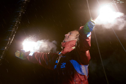 2012 13 VENDEE GLOBE.Bertrand de Broc (FRA) VNAM, aver EDM Projets