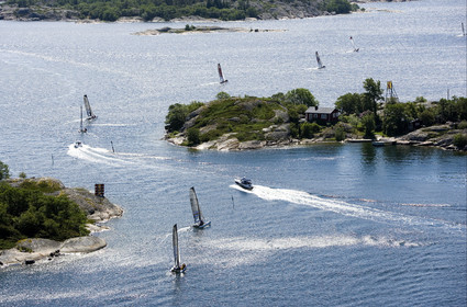 ©ThMartinez. NAGU, Finland, 28 JUNE 2006..Archipelago Raid 2006 (26-30 June 2006) Day 3-  .