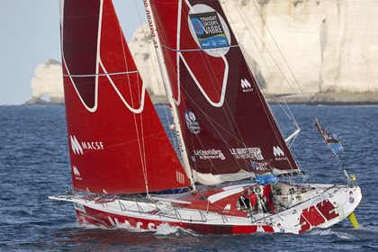 Départ Transat Jacques Vabre 2015.