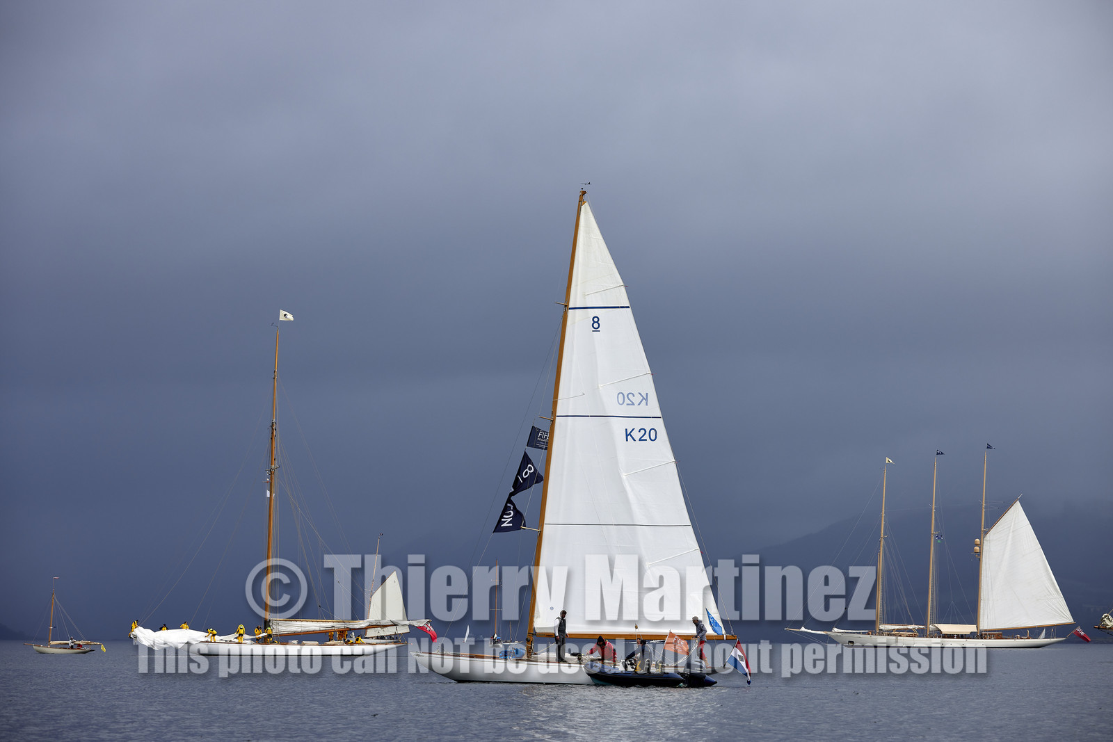 22_17006   © Thierry Martinez.FAIRLIE,SCOTLAND - UK 13th June 20222022 RICHARD MILLE FIFE REGATTA.Day 3;