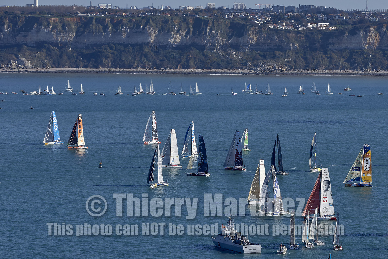 Départ Transat Jacques Vabre 2015.
