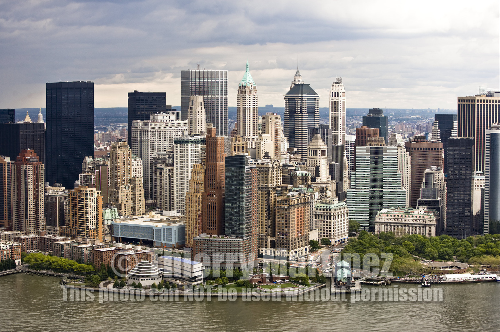 AERIAL VIEW OF NEW YORK CITY (NEW YORK-USA)