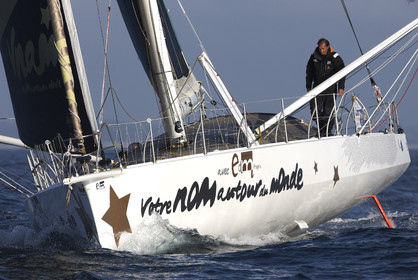 VOTRE NOM AUTOUR DU MONDE , skipper Bertrand de Broc (FRA)